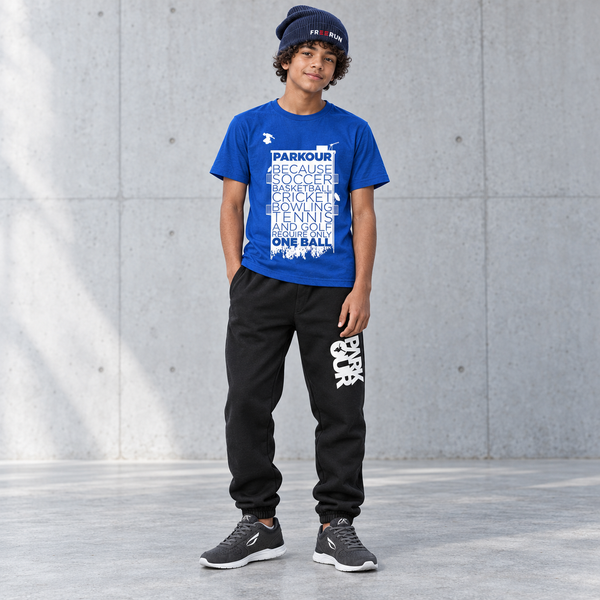 Blue Contrast – Parkour Sæt med 3 dele