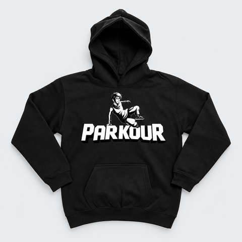 "Traceur" Hoodie, black