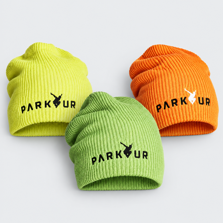 3-for-1 Parkour Hue Trio – Spar mange penge! – produktfoto på lys grå baggrund