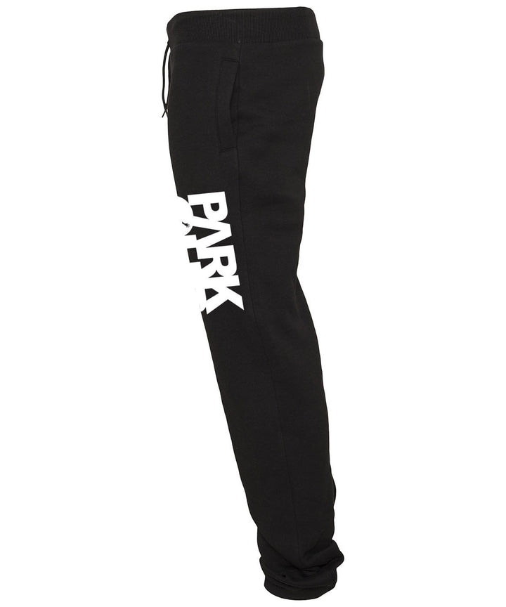 Parkourshoppen Bukser YOUNG Street Sweatpants m/ PARKOUR box, sort/hvid