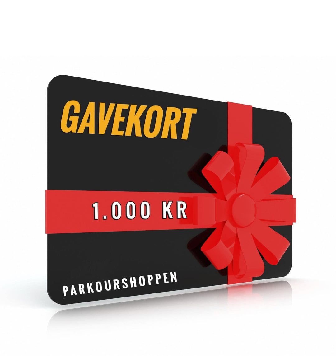 Gavekort til Parkourshoppen Gift Cards Parkourshoppen