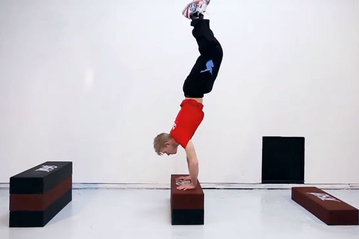 Parkour blok til parkour træning, Sort Tilbehør Parkourshoppen