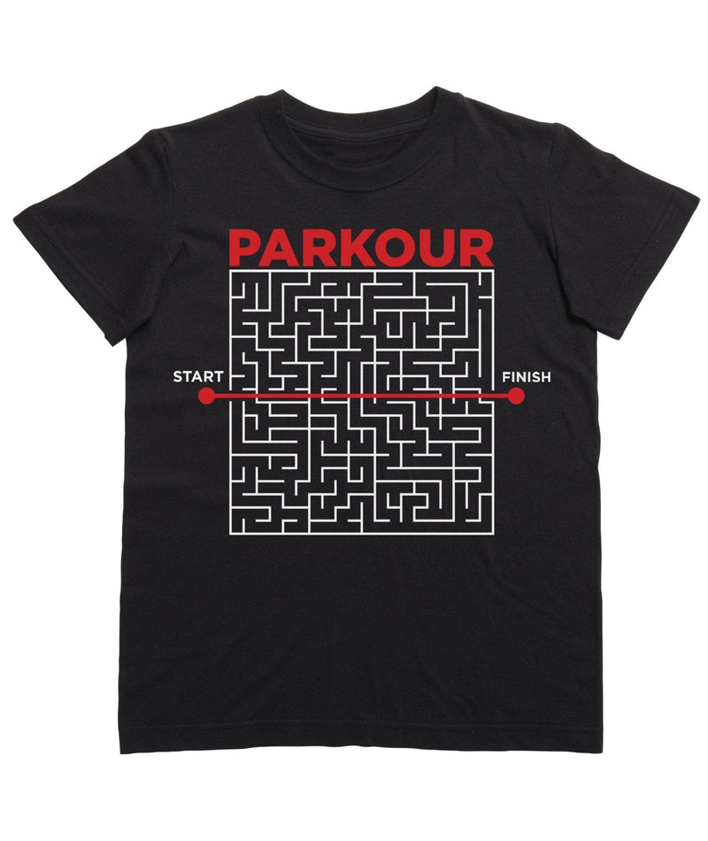 Parkourshoppen T-shirt PARKOUR "Från A till B" T-shirt, svart